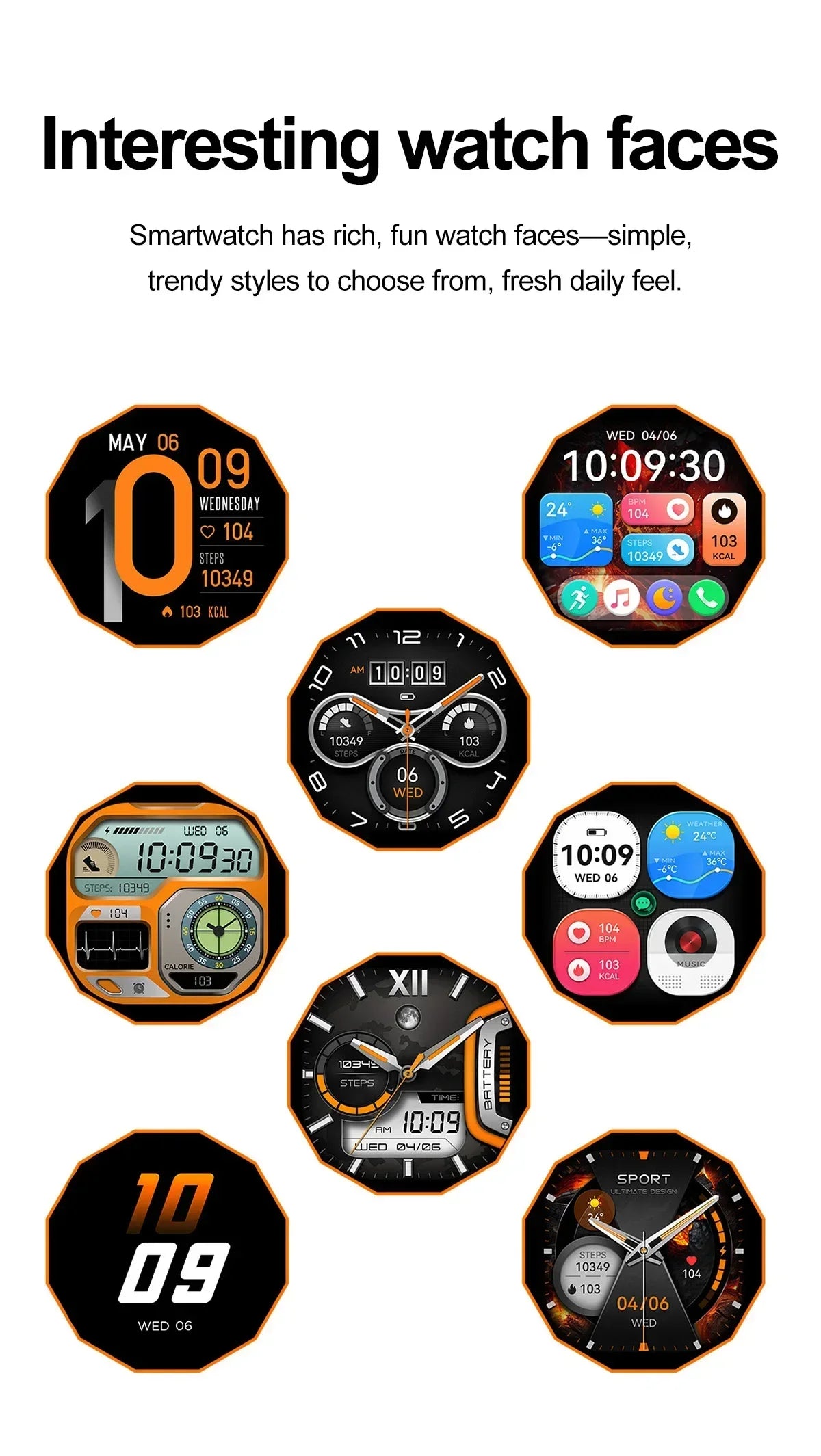 1.39-Inch AMOLED Smartwatch with NFC, Bluetooth Calling & 100 Sports Modes
