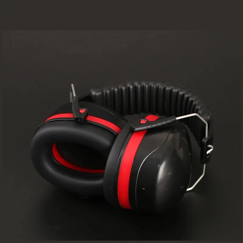 Foldable Anti-Noise Ear Muffs, Sound Reduction Hearing Protection for Work and Shooting