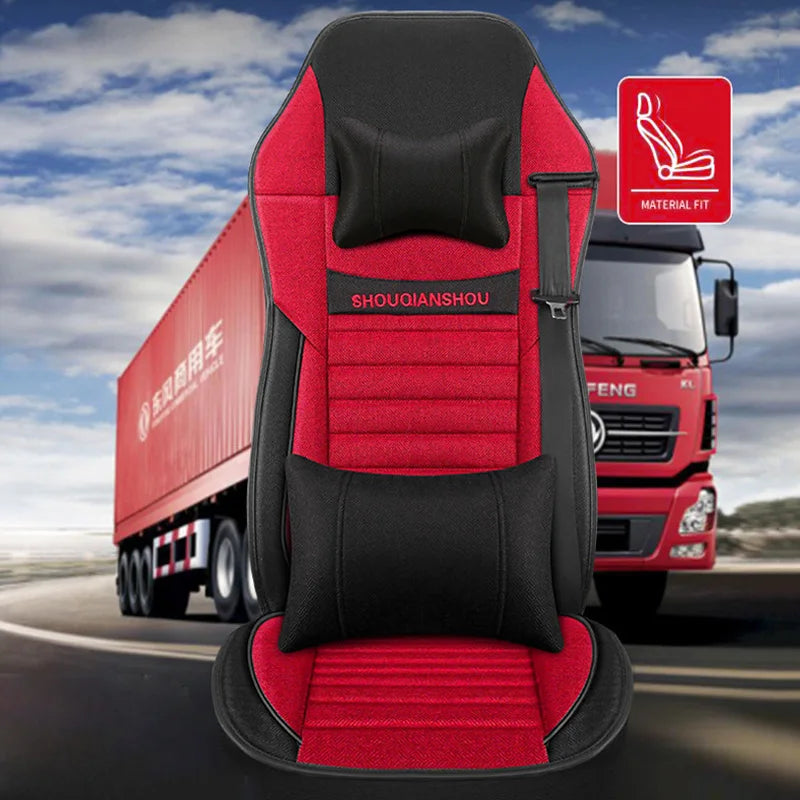 Truck Lorry Bus Auto Seat Cushion Cover for SCANIA Volvo Benz Renault DAF IVECO Hino TATRA Iveco Kenworth Peterbilt Freightliner