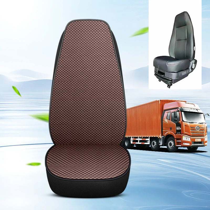 Truck Lorry BusTrucks Seat Cushion Cover for KAMAZ SCANIA IVECO ISUZU MAN Renault DAF Hino TATRA SANY Summer Cool Brethable