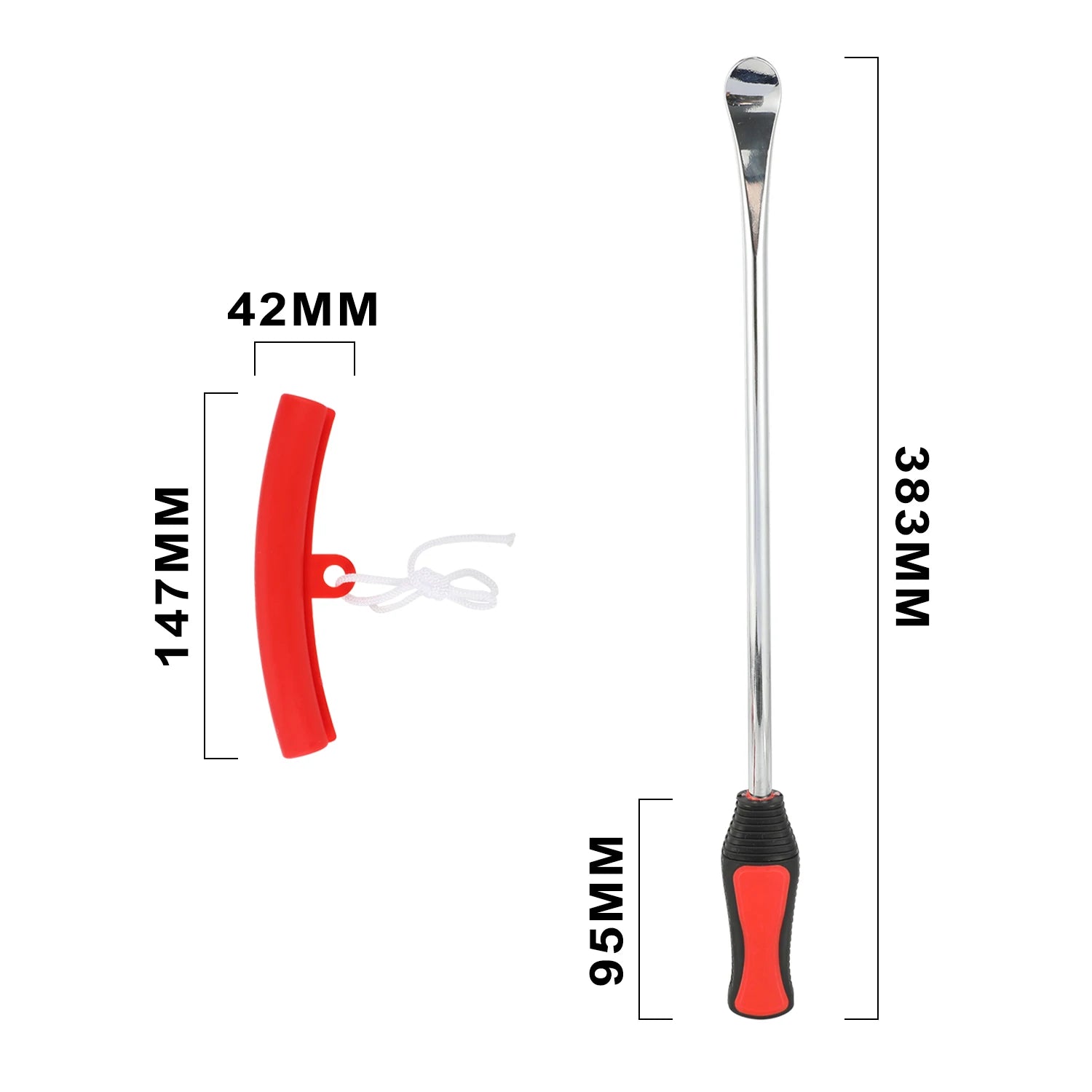 Motorcycles Bicycle Tire Changing Levers Repair Tool Set Tire Spoon Lever Tire Protector Valve Cap Valve Cores For Dirt Pit Bike