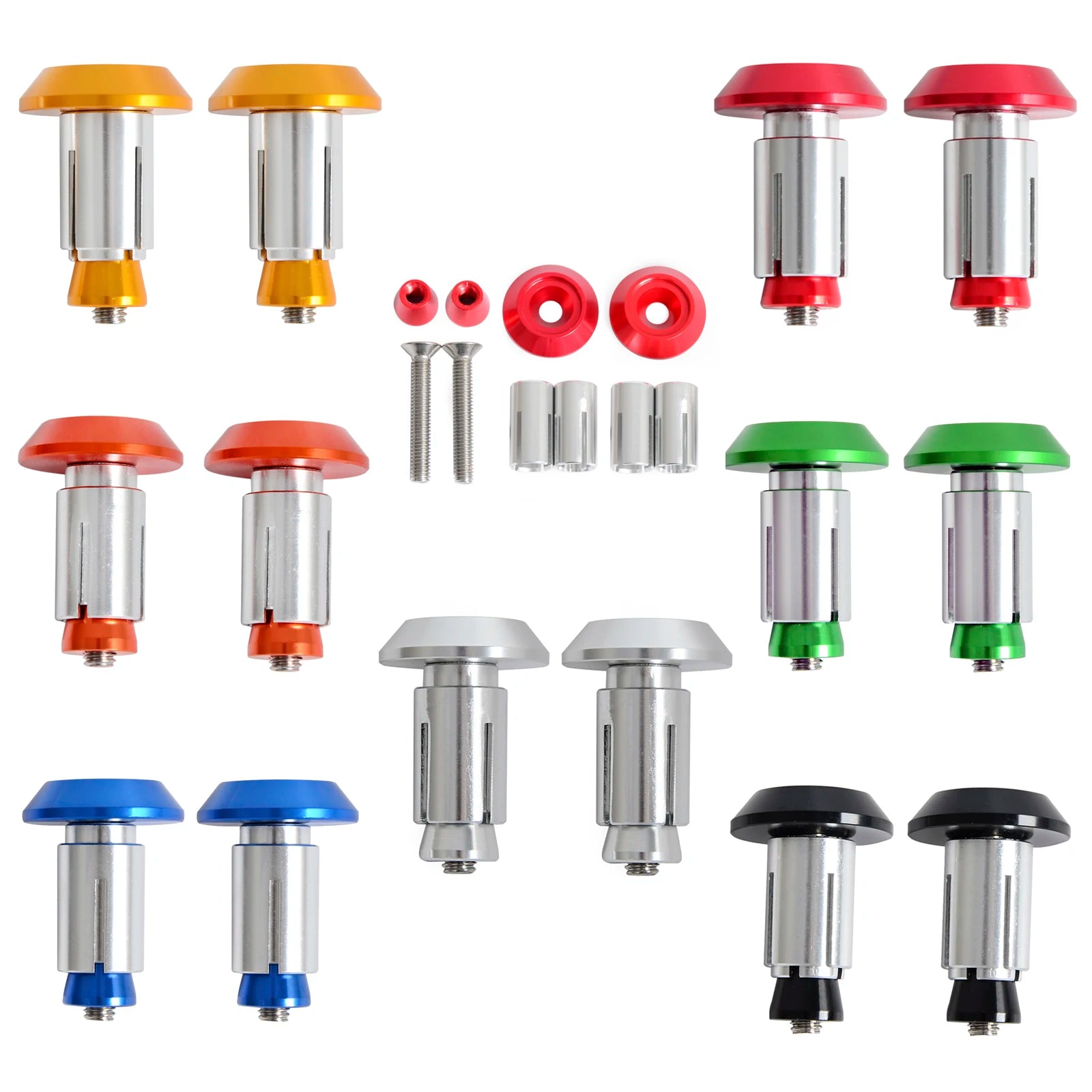 Motorcycle Accessories Parts Handlebar End Cap Plug For KTM EXC SX MXR HONDA CRF450R Kawasaki Ducati Suzuki Yamaha Husqvarna
