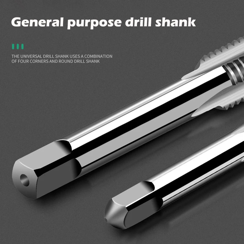6/8-Piece Manual Tap Wrench Set – HSS Right-Hand Thread Tool