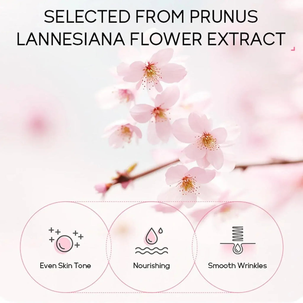 Sakura Skin Care Set 24pcs – Eye & Lip Masks, Serum, Mud Masks, Cleanser, Toner, Essence & Cream
