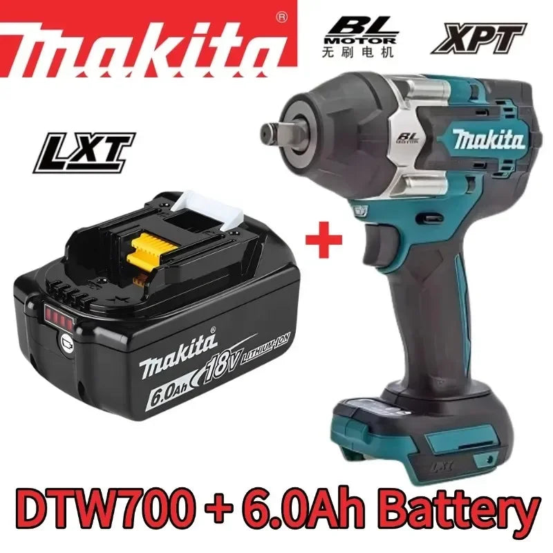 Makita DTW700Z 18V Brushless Cordless Impact Wrench – 1000Nm High Torque Power Tool