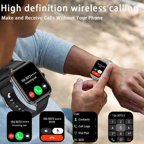 1.93-Inch Ultra-Thin AMOLED Smartwatch with Wireless Calling
