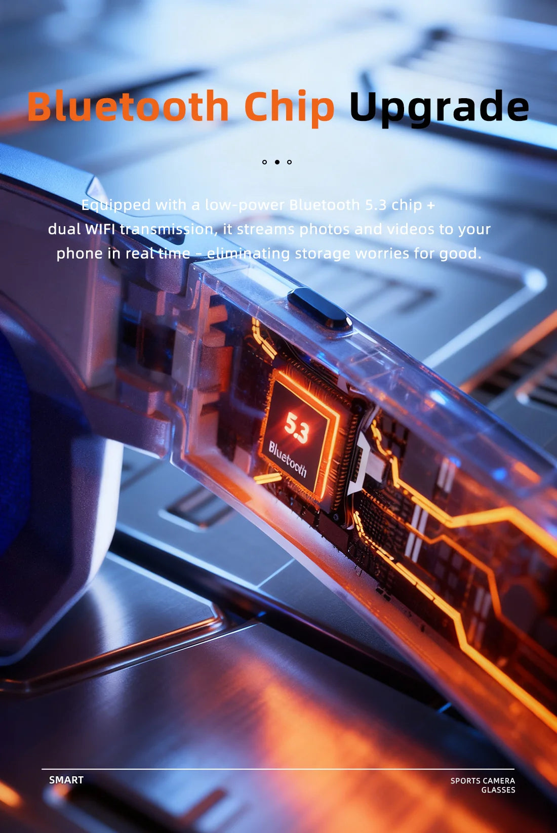 2026 New Smart Glasses Men 800W HD Photo Video Bluetooth Call Translation Anti Glare Running Baseball Sunglasses Cycling Glasses