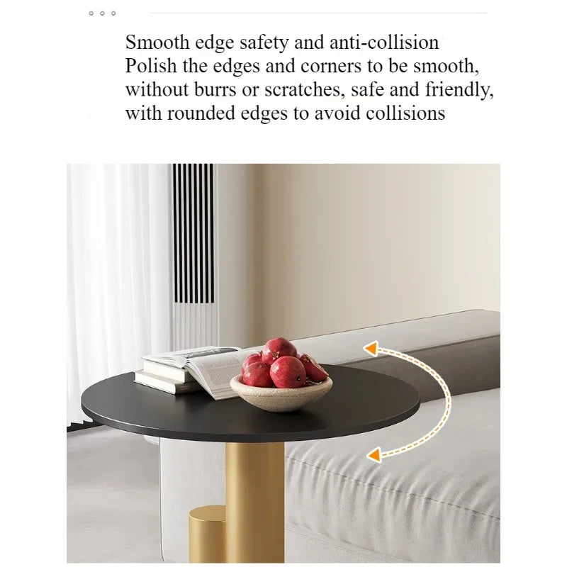 Light Luxury Sofa Side Table – Modern Living Room Coffee Table