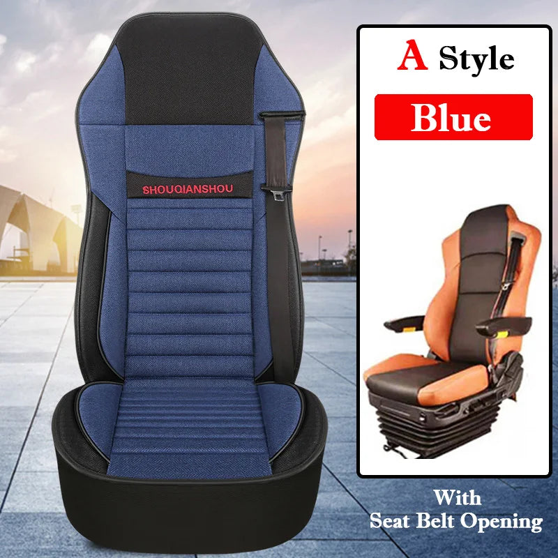 Truck Lorry Bus Auto Seat Cushion Cover for SCANIA Volvo Benz Renault DAF IVECO Hino TATRA Iveco Kenworth Peterbilt Freightliner