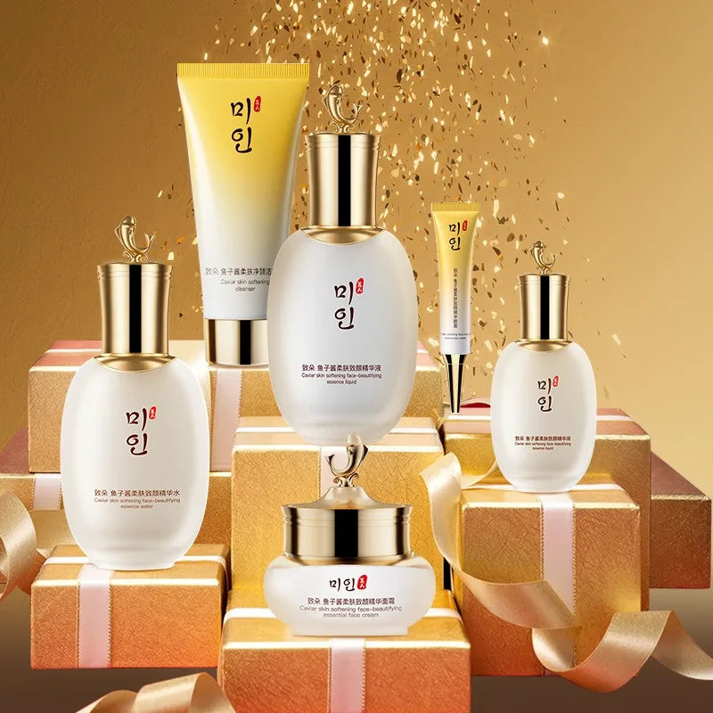 Caviar Anti-Wrinkle Skincare Set – Firming, Lifting & Hydrating Face Kit for All Skin Types