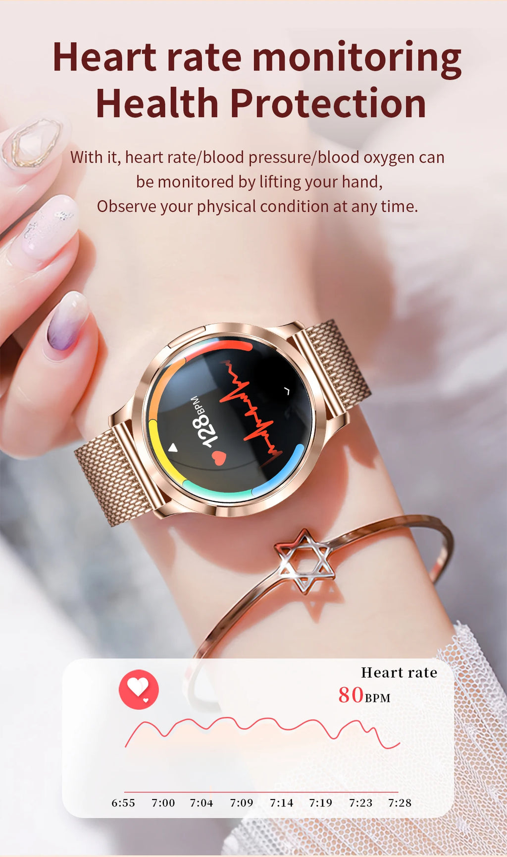 1.32-Inch AMOLED Smartwatch with 100+ Sports Modes & Bluetooth Calling