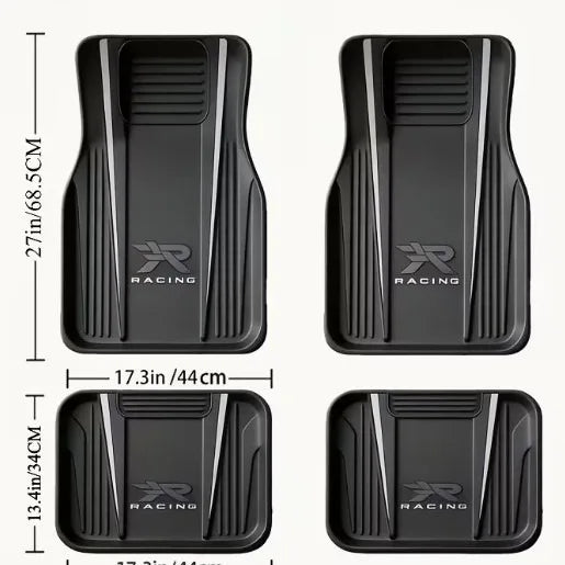 Personality Print Car Floor Mats 4pcs – Universal SUV/Truck/Car