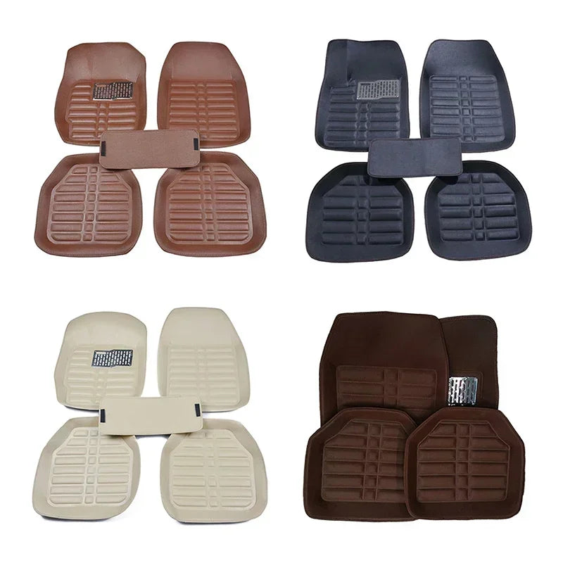 Car floor mat universal anti slip mat new car interior PU leather durable anti slip mat Accessories