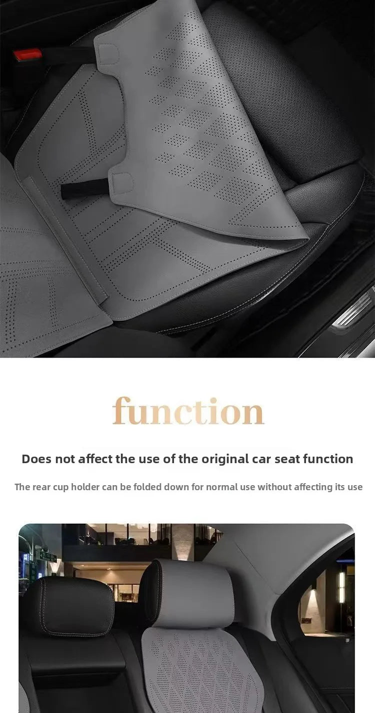 High Quality Suede Cover Universal High-end Car Seat Cover Breathable Seat Anti-slip Luxury Car Protection Thin Suede Seat Cover