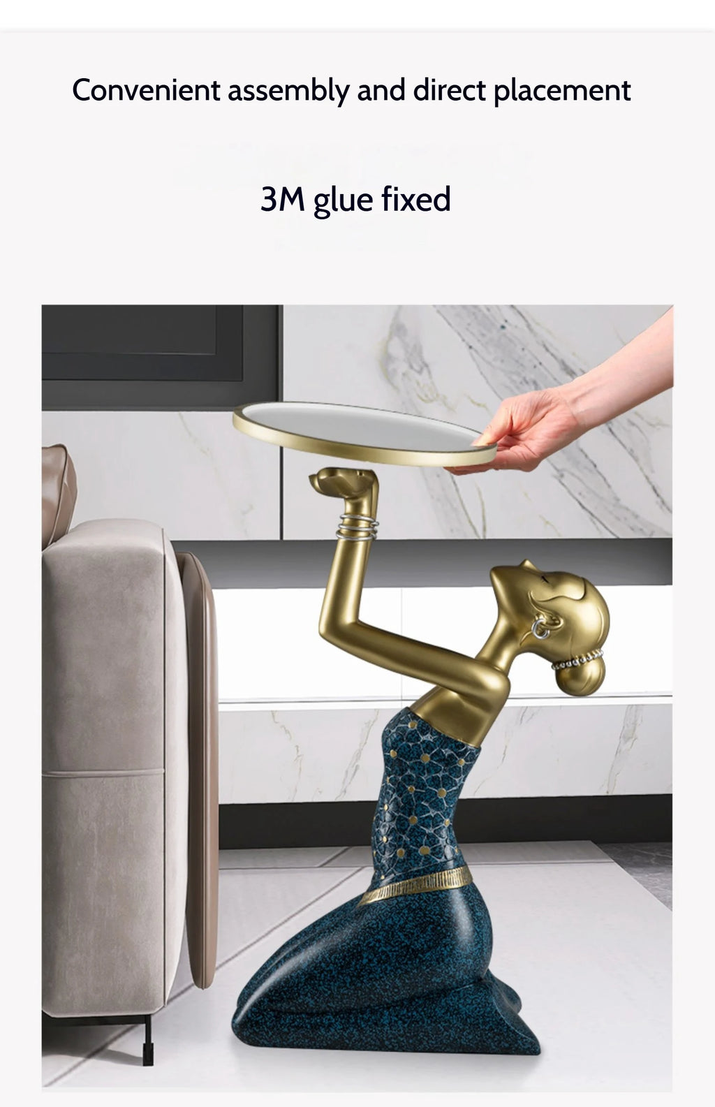 Restaurant Living Room Coffee Tables Corner Low Luxury Modern Coffee Tables Sofa Side Gold Resin Stolik Kawowy Home Furniture