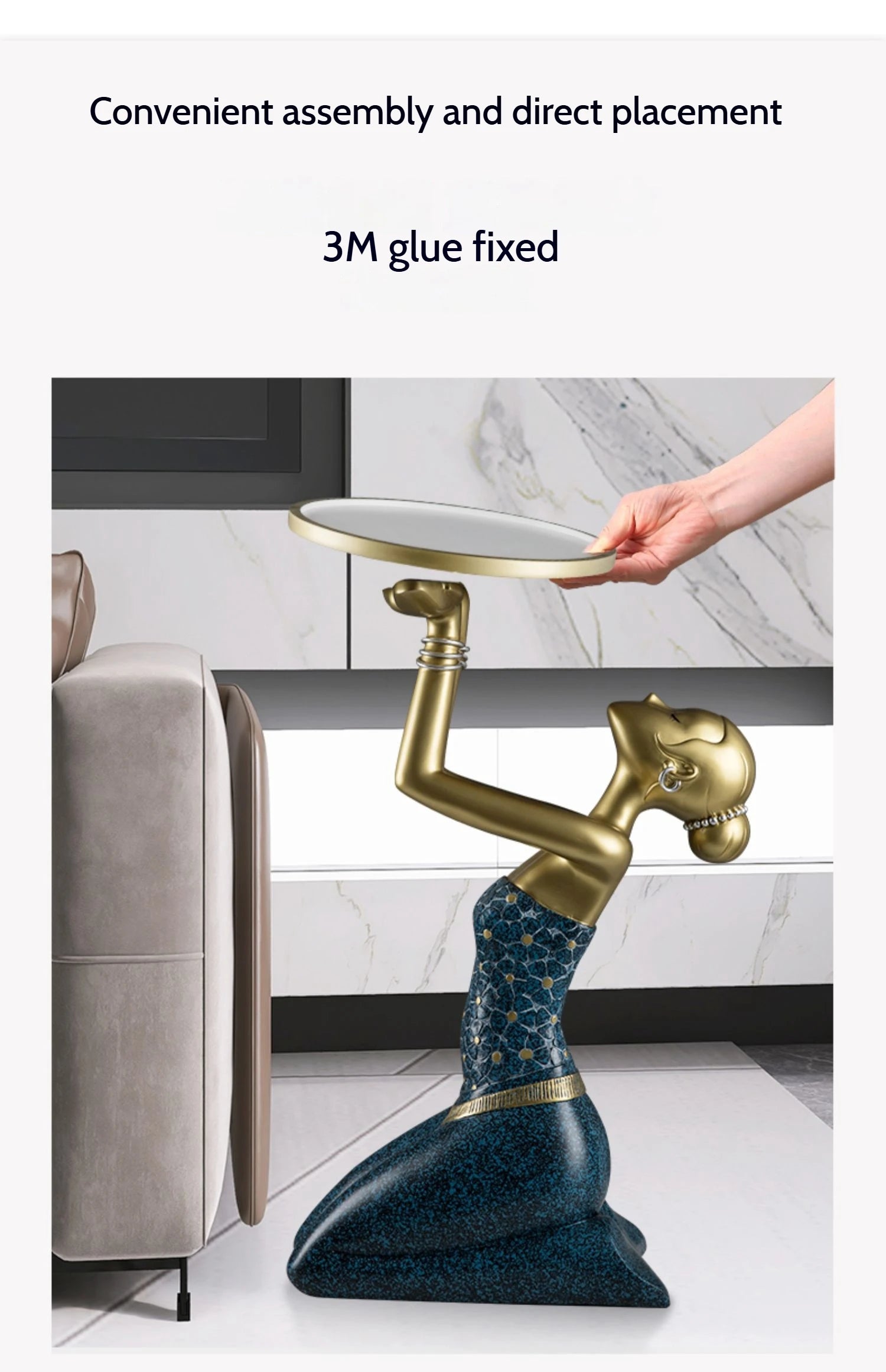 Restaurant Living Room Coffee Tables Corner Low Luxury Modern Coffee Tables Sofa Side Gold Resin Stolik Kawowy Home Furniture