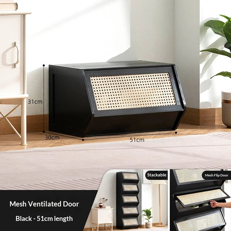Modern Storage Cabinet Bookcase – Display Dresser with Adjustable Shelves & Doors