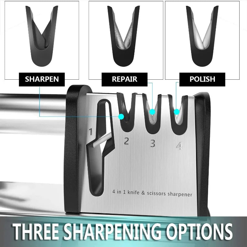 Kitchen utensil Knife sharpener is convenient and fast
