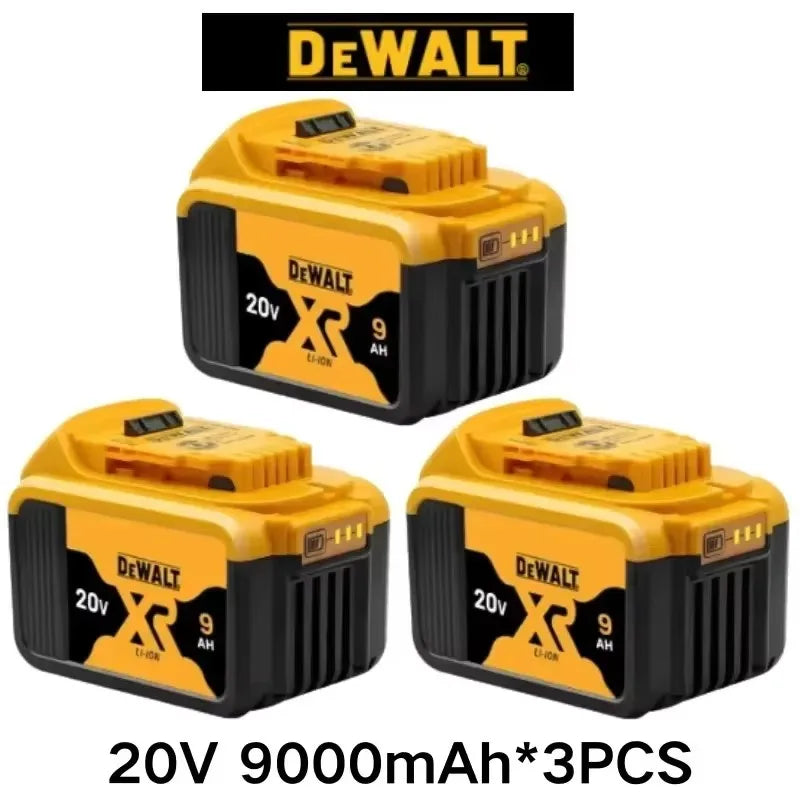 Original DEWALT 20V/60V Battery — DCB606 DCB609 DCB182 DCB205 DCB206 DCB209 | 18V 6Ah 9Ah