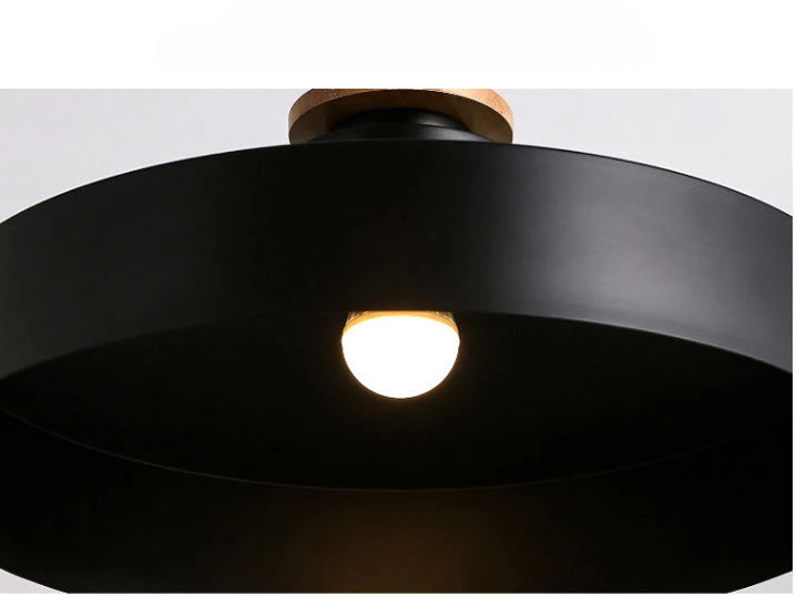 Nordic Industrial Chandelier – Retro Single Head Restaurant & Café Lamp