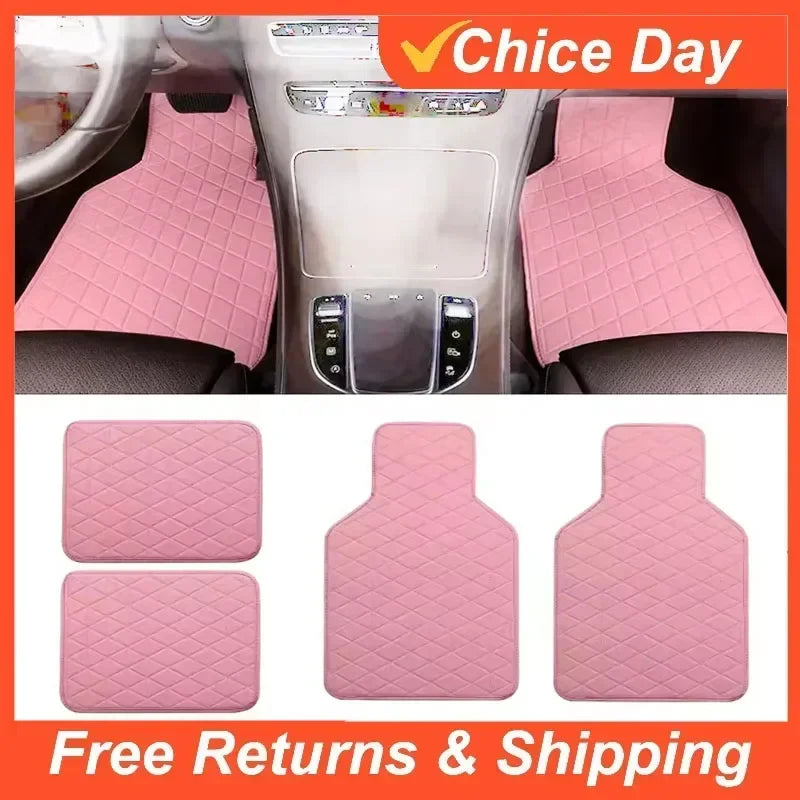 Alfombrillas universales para coche 4 piezas – Varios colores