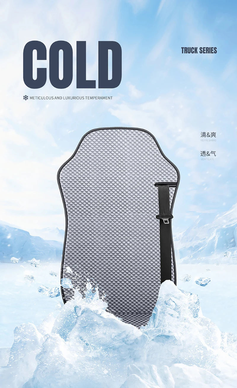 Truck Lorry BusTrucks Seat Cushion Cover for KAMAZ SCANIA IVECO ISUZU MAN Renault DAF Hino TATRA SANY Summer Cool Brethable