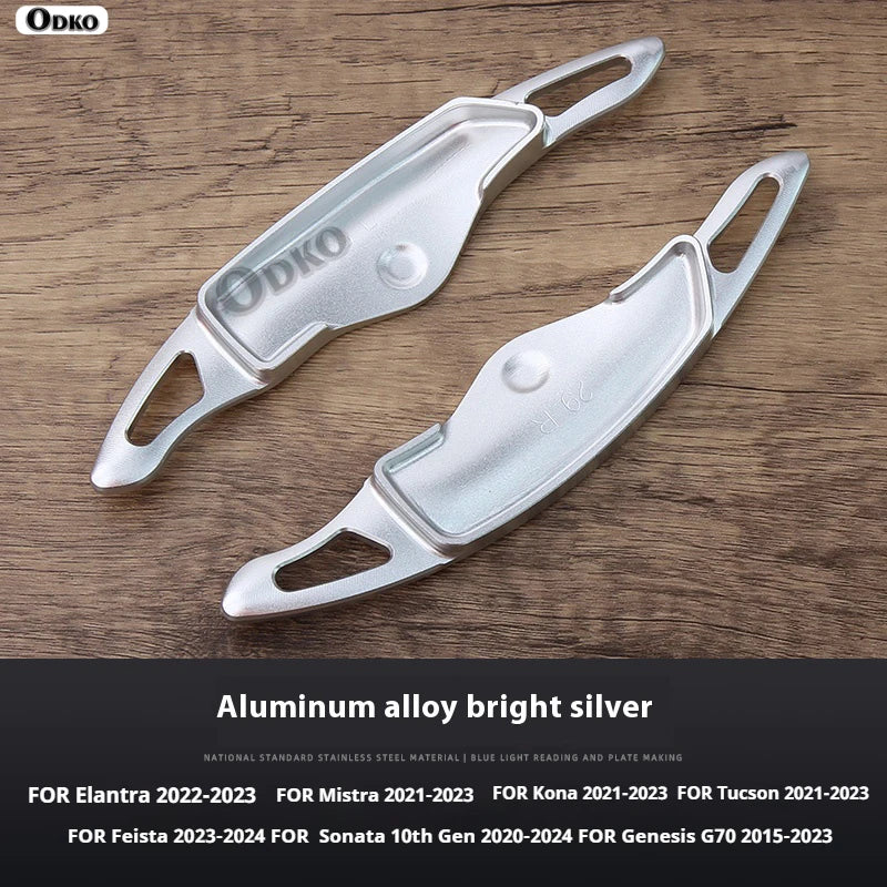 For Hyundai Lafesta 2023-2024 model Car Accessories  Aluminum Alloy Car Steering Wheel Gear Shifters Paddle Shift Extension