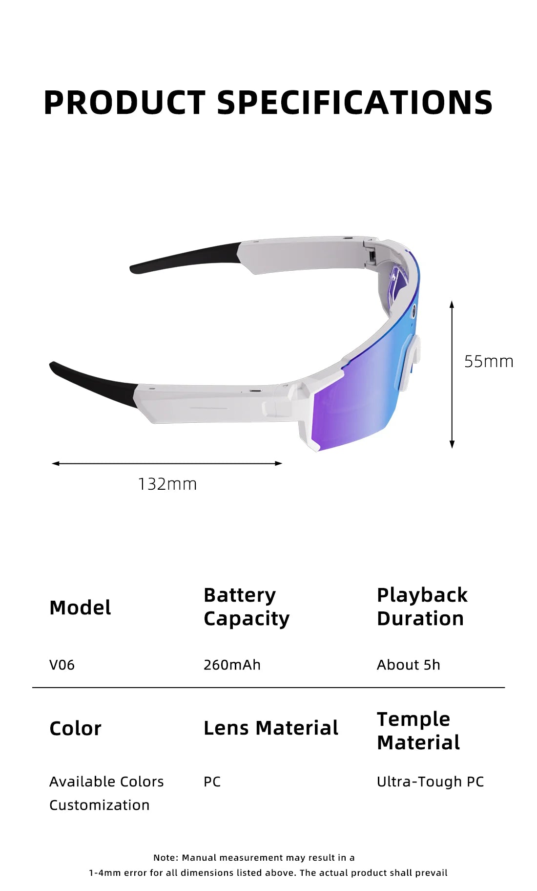 2026 New Smart Glasses Men 800W HD Photo Video Bluetooth Call Translation Anti Glare Running Baseball Sunglasses Cycling Glasses