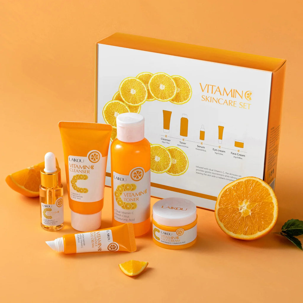 Vitamin C Brightening Skincare Set 5pcs