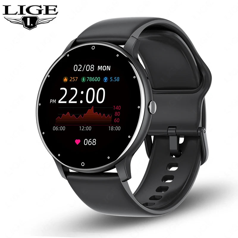 LIGE Smartwatch for Women & Men – Bluetooth Calls and Fitness Tracking