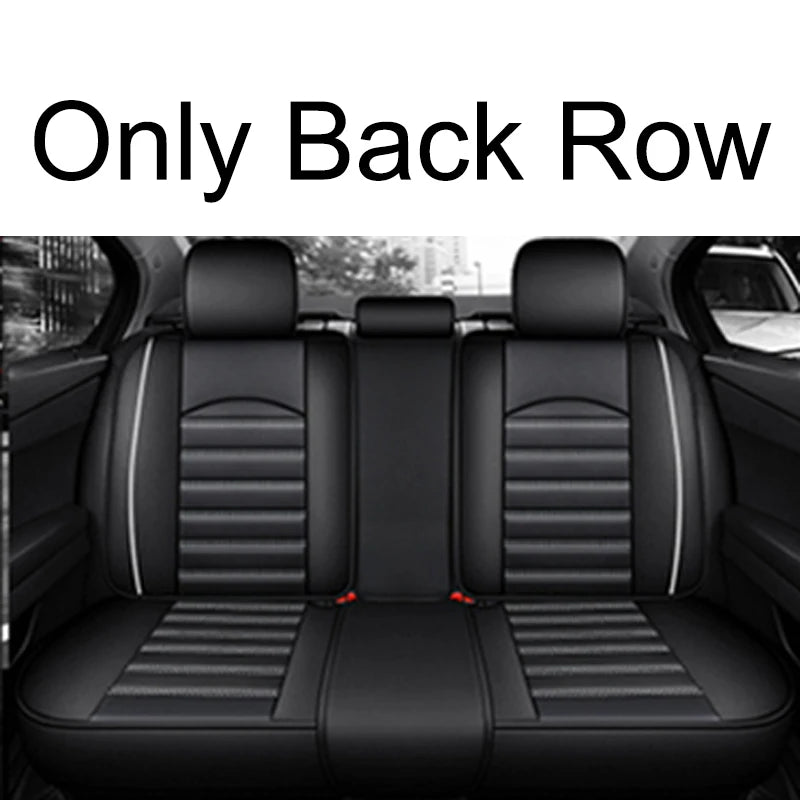 Full Coverage Pu Leather Car Seat Covers for HYUNDAI Tucson Santa FE i30 i40 Veloster Creta Elantra Car Accessories