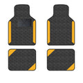 Luxury PU Leather Car Floor Mats 4pcs – Left-Hand Drive