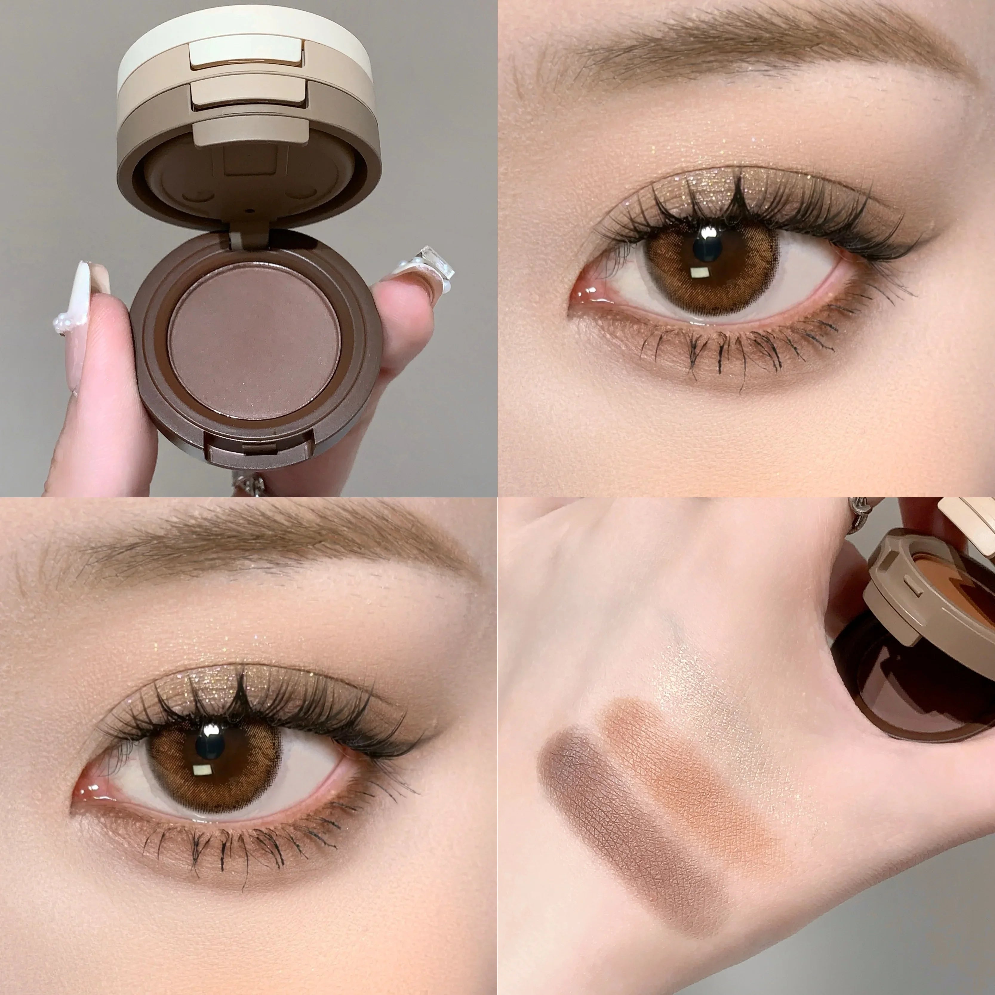 Shaqinuo Earth-tone Eyeshadow Palette-5