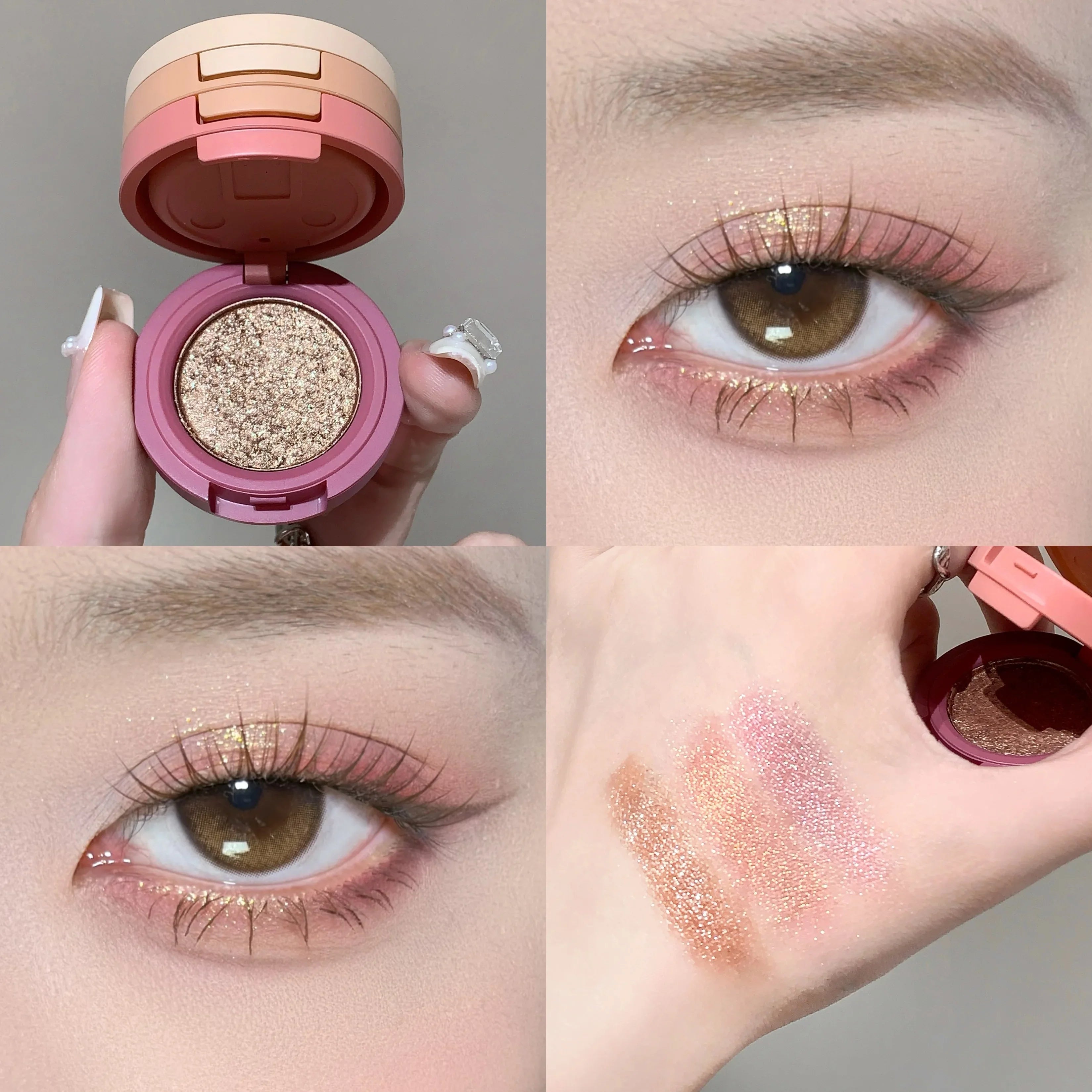 Shaqinuo Earth-tone Eyeshadow Palette-6