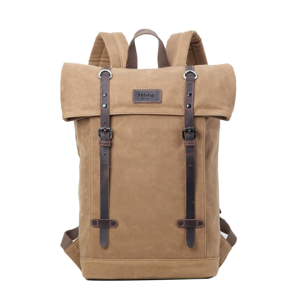 Heritage Waxed Canvas Laptop Backpack | TRP0425