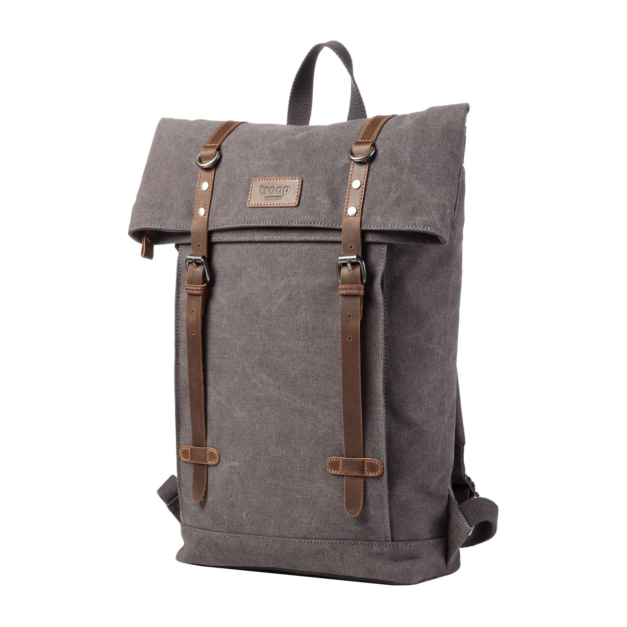 Heritage Waxed Canvas Laptop Backpack | TRP0425