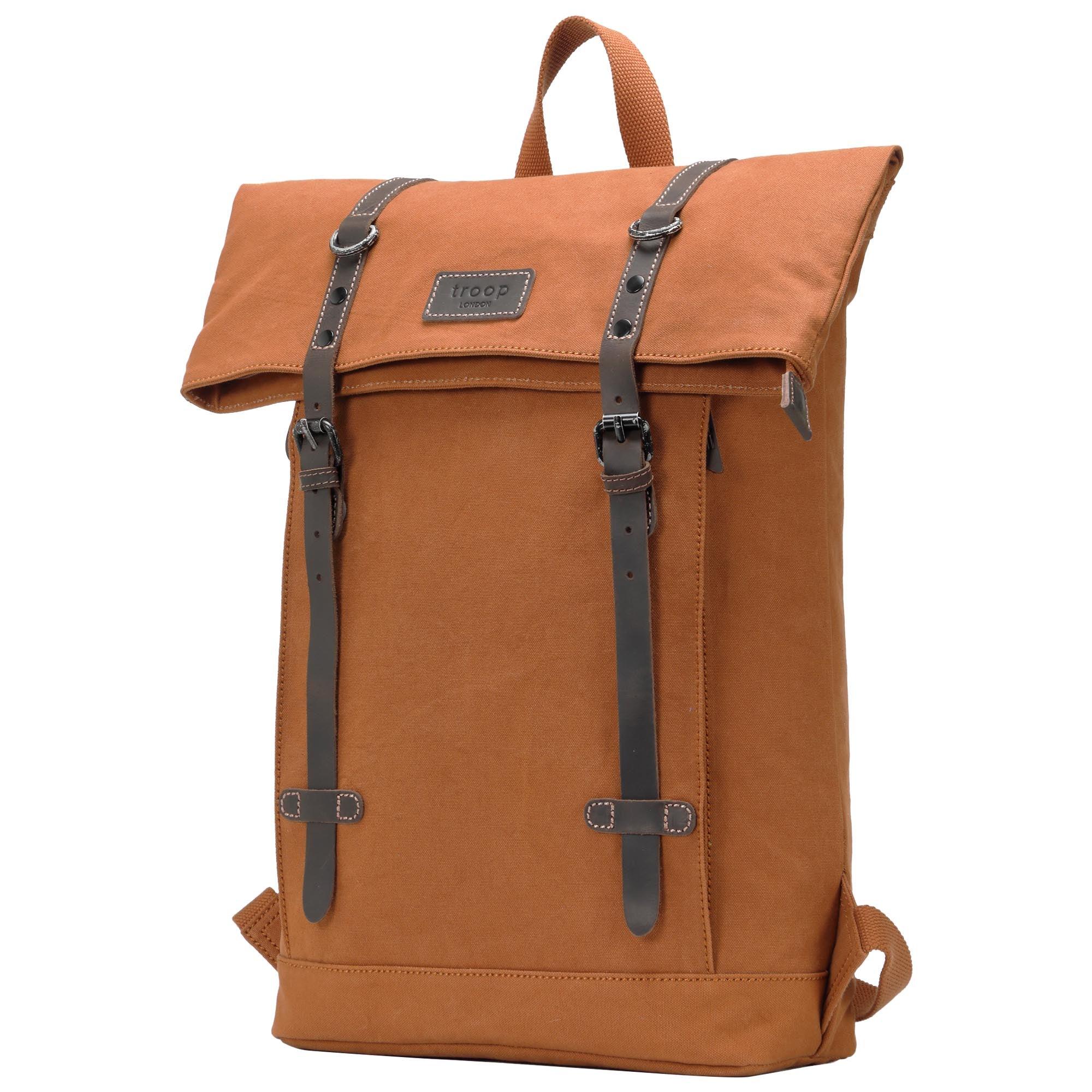 Heritage Waxed Canvas Laptop Backpack | TRP0425