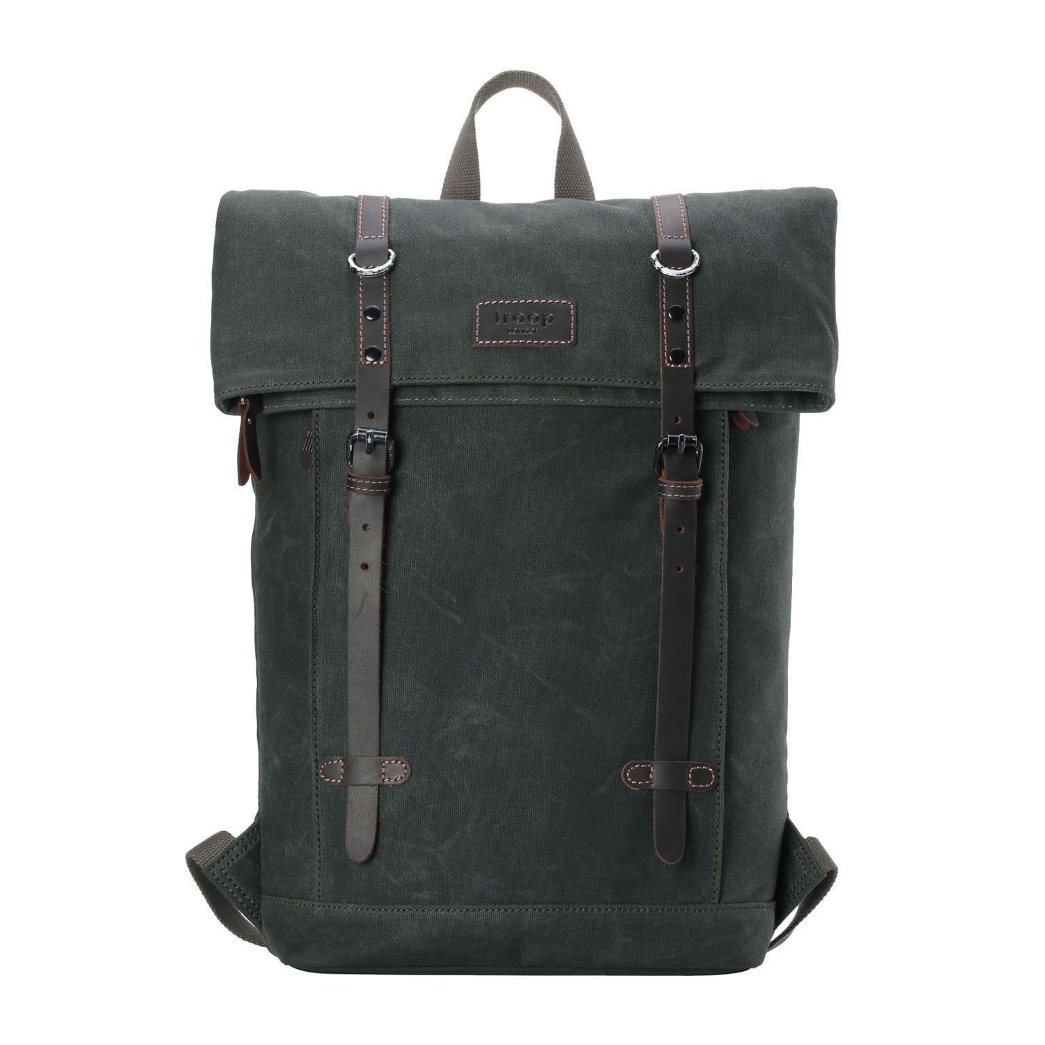Heritage Waxed Canvas Laptop Backpack | TRP0425