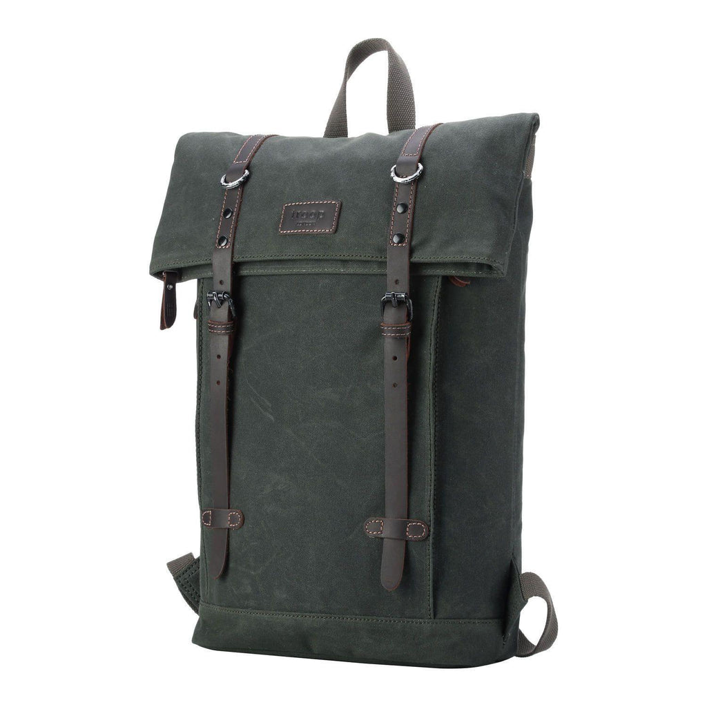 Heritage Waxed Canvas Laptop Backpack | TRP0425