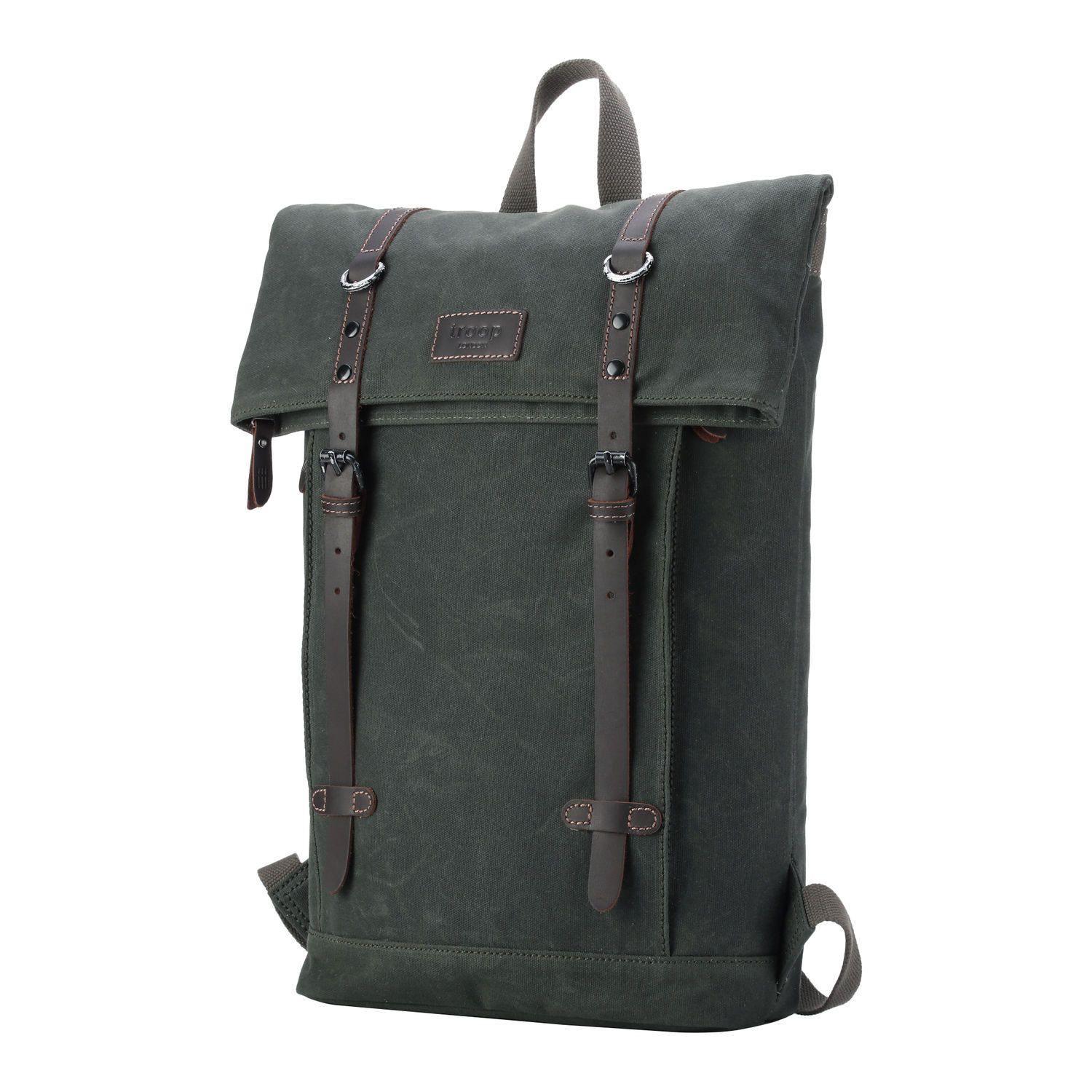 Heritage Waxed Canvas Laptop Backpack | TRP0425