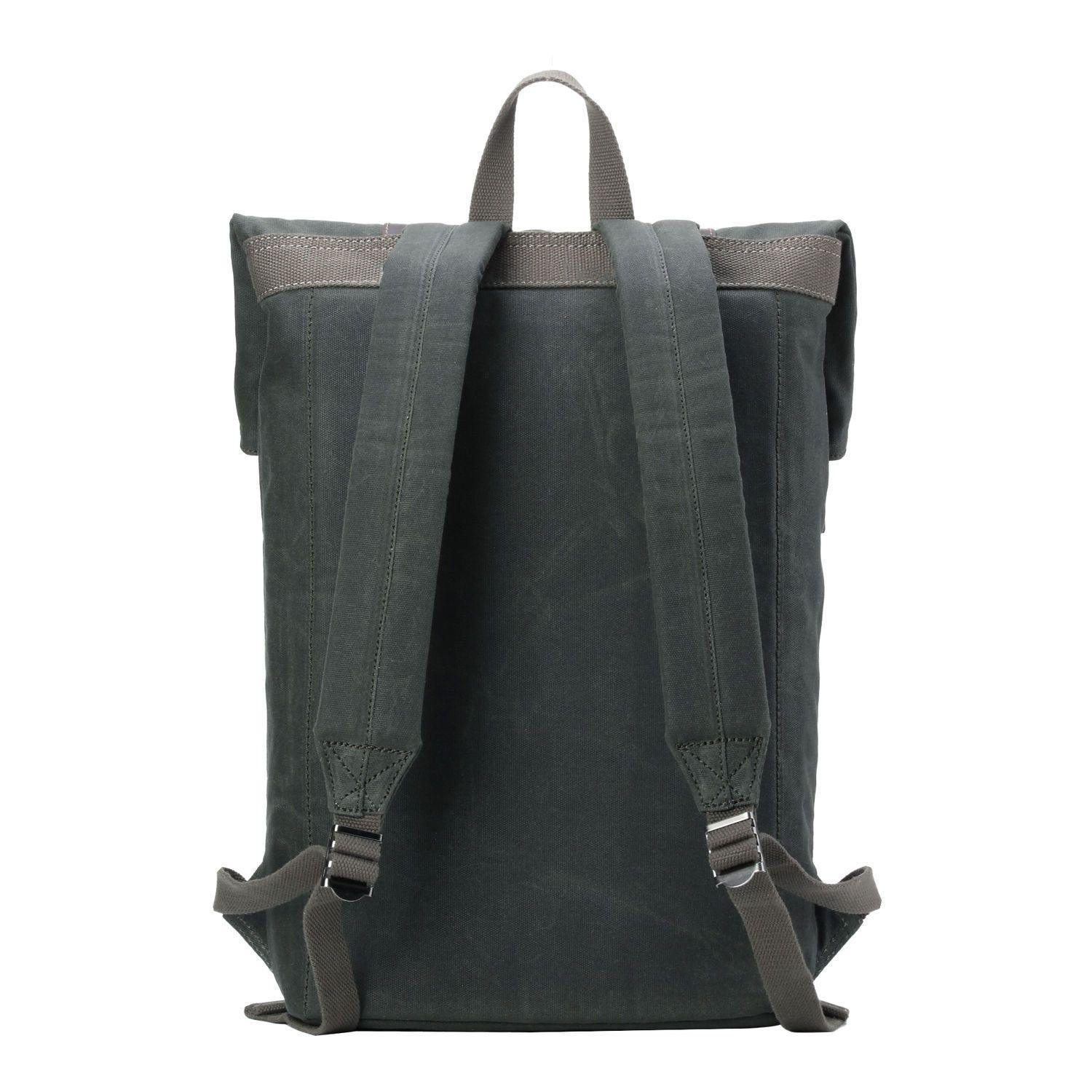Heritage Waxed Canvas Laptop Backpack | TRP0425