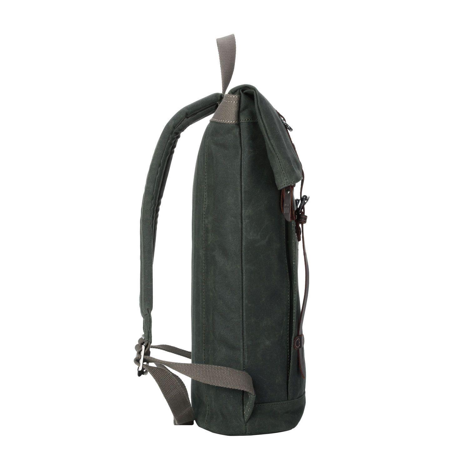 Heritage Waxed Canvas Laptop Backpack | TRP0425