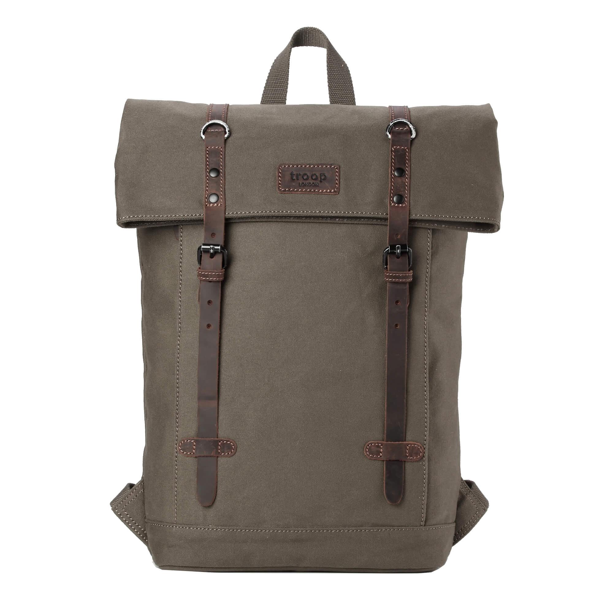 Heritage Waxed Canvas Laptop Backpack | TRP0425