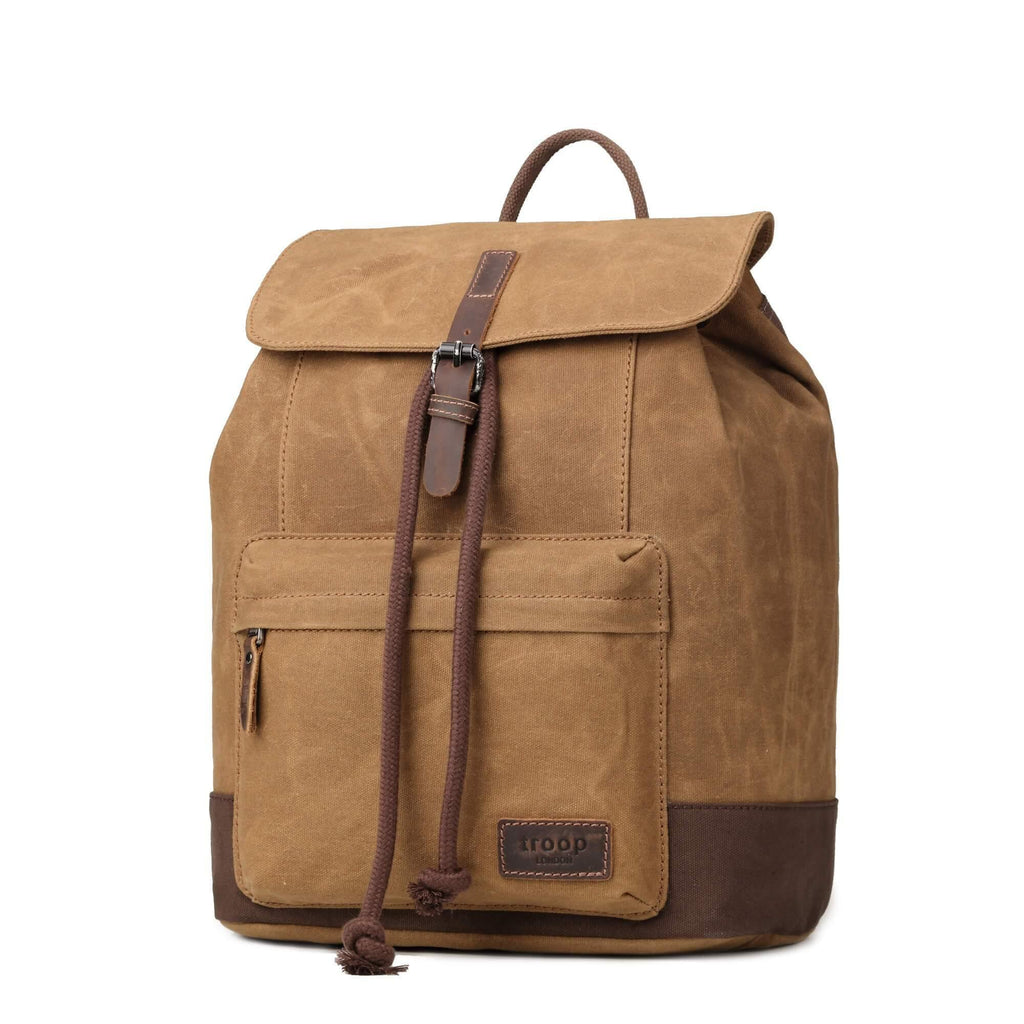 Heritage Waxed Canvas Laptop Backpack | TRP0442