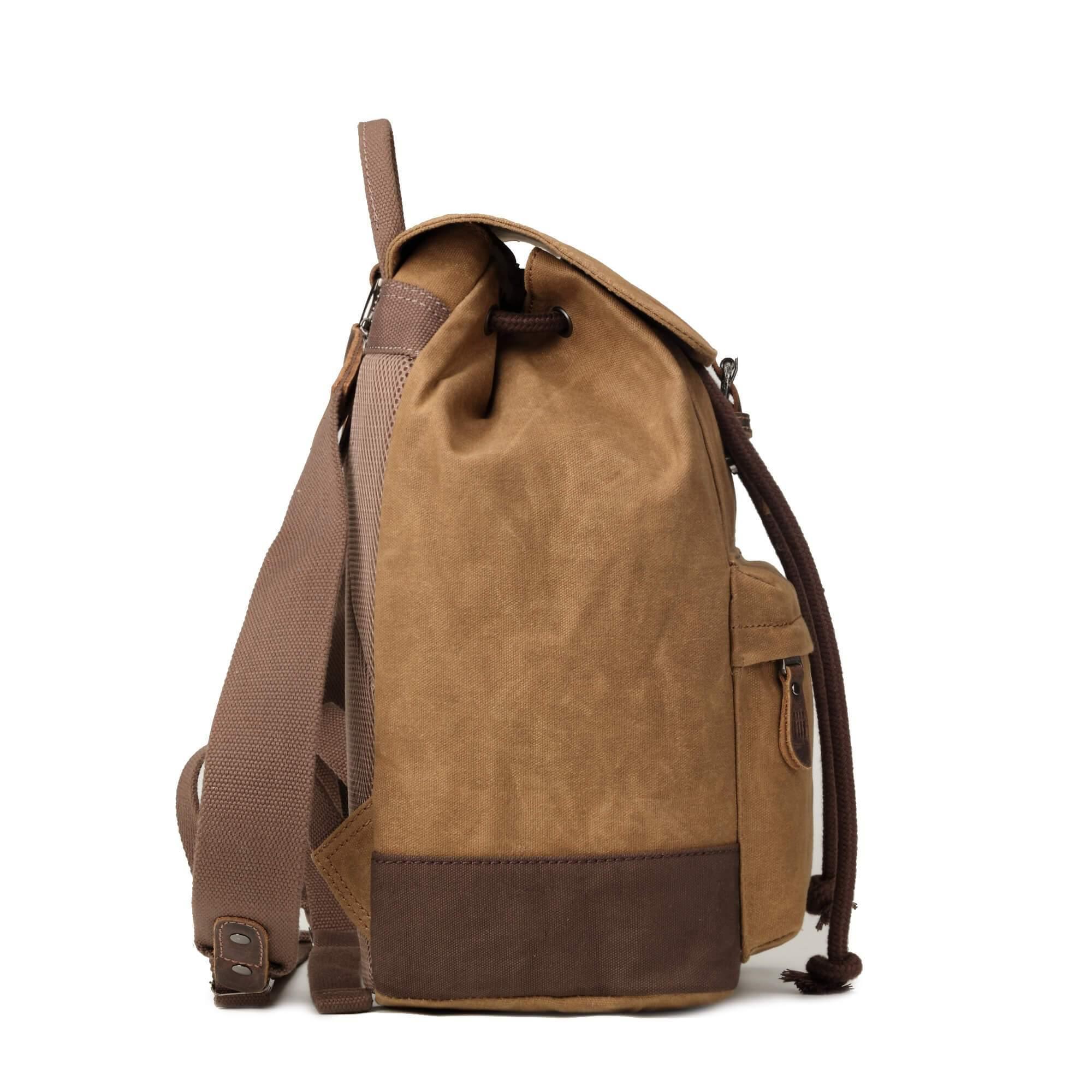Heritage Waxed Canvas Laptop Backpack | TRP0442