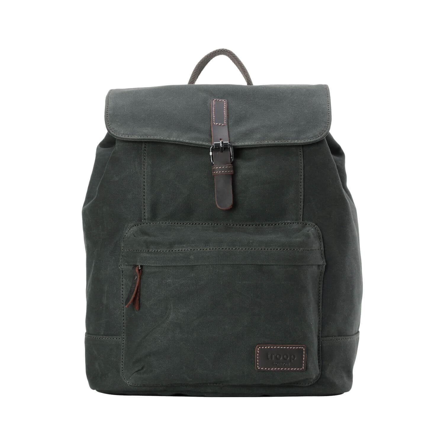 Heritage Waxed Canvas Laptop Backpack | TRP0442