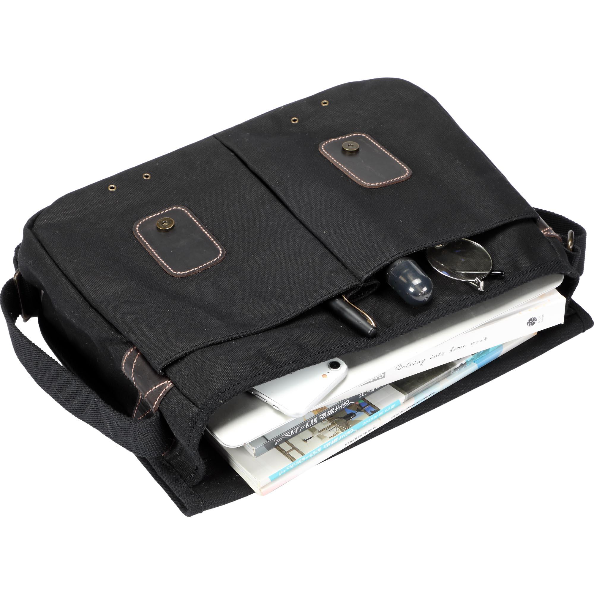 Heritage Canvas Messenger Bag 13 Inch | TRP0544