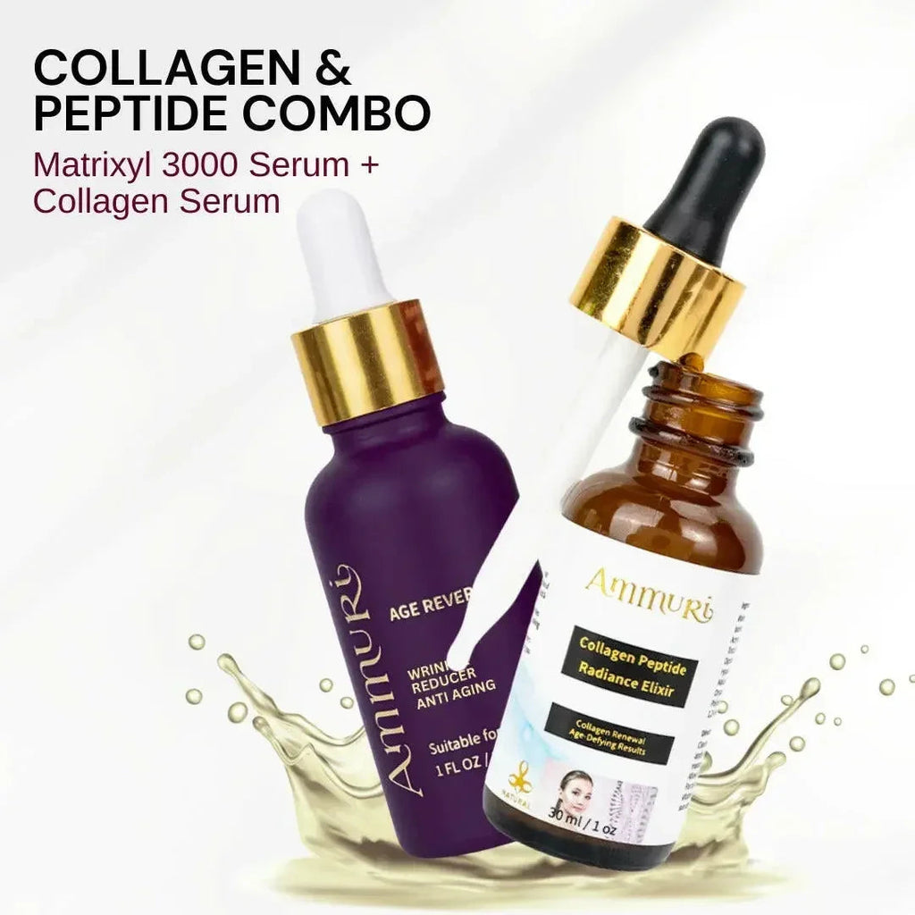 Collagen Peptide Skincare Elixir Set for Firming & Youthful Skin | Ammuri-2