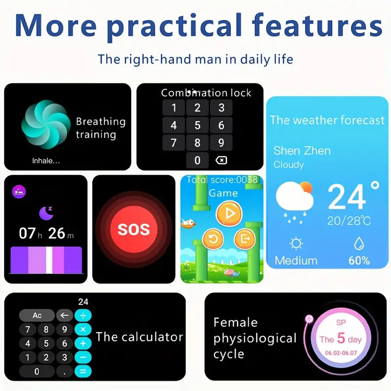Ultimate Waterproof Wireless Calling Smartwatch-4